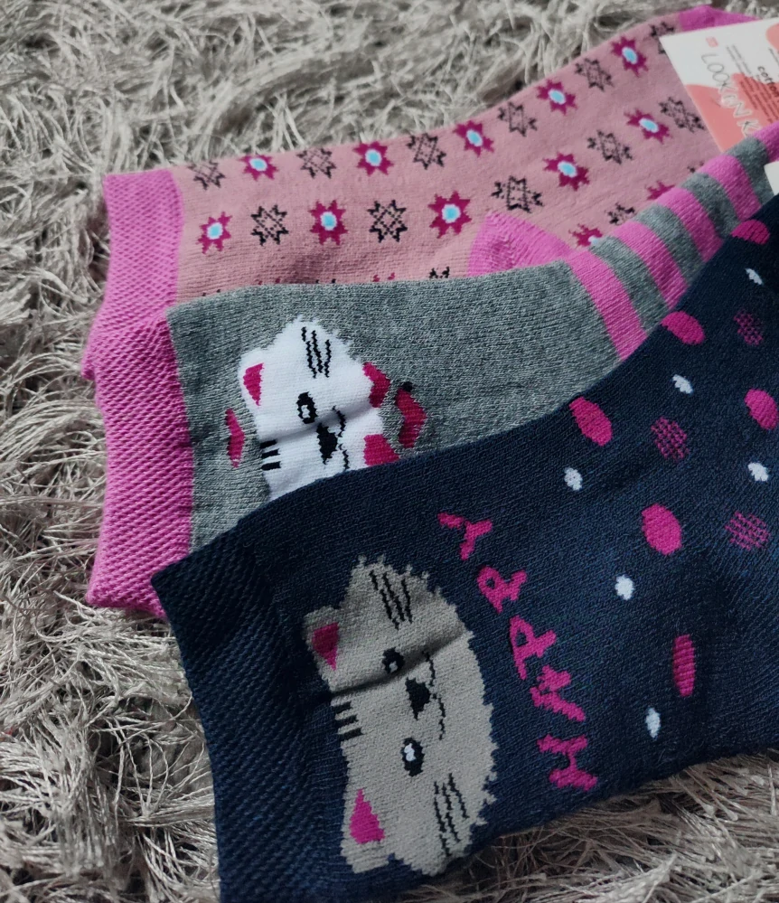 Dívčí thermo ponožky 3pack