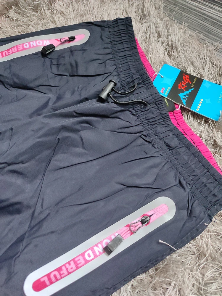 Dívčí šusťákové kalhoty KUGO zateplené (152,164)