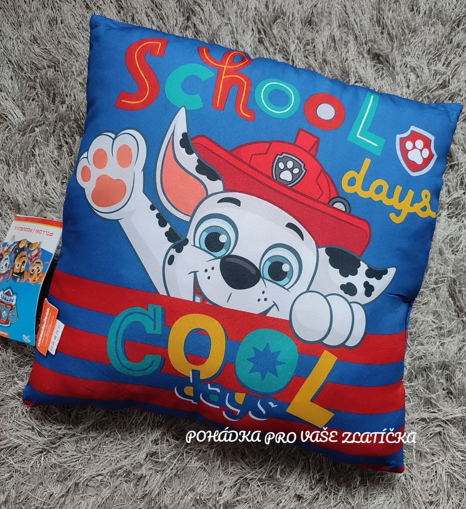 Oboustranný polštářek PAW PATROL