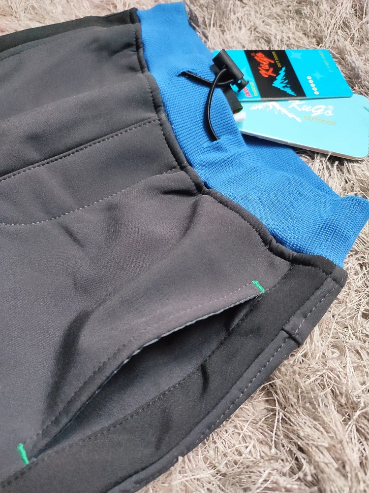 Chlapecké softshellové kalhoty KUGO zateplené