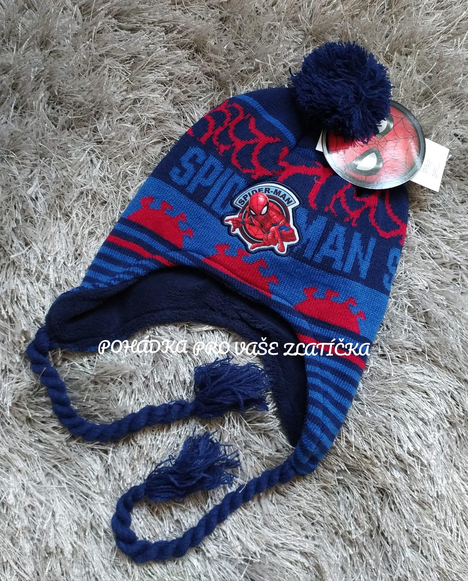 Chlapecká zimní čepice SPIDERMAN