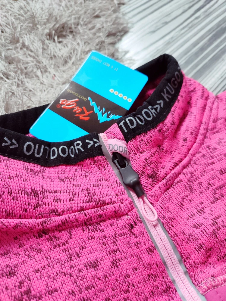 Dívčí outdoorová mikina KUGO zateplená (164)