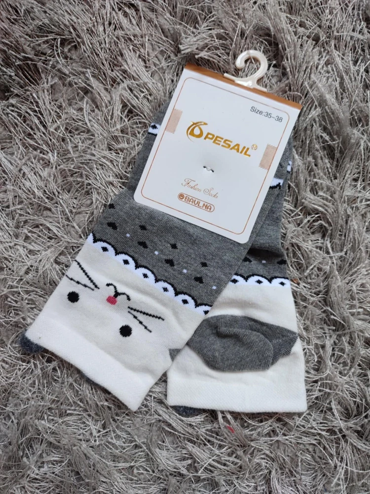 Dámské kotníkové ponožky PESAIL 3pack mix barev 