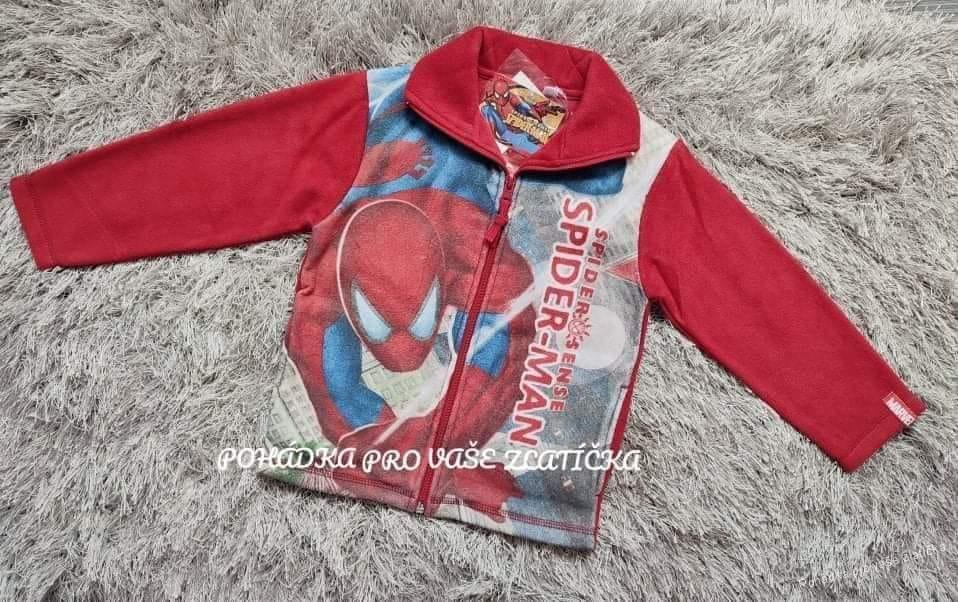 Chlapecká fleecová mikina SPIDERMAN
