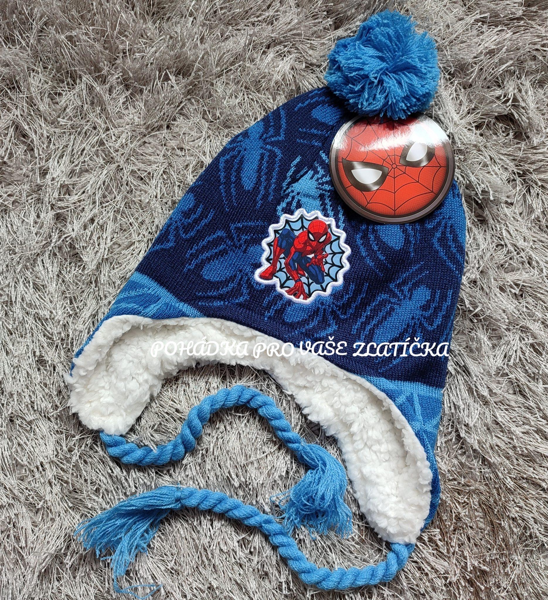 Chlapecká zimní čepice SPIDERMAN