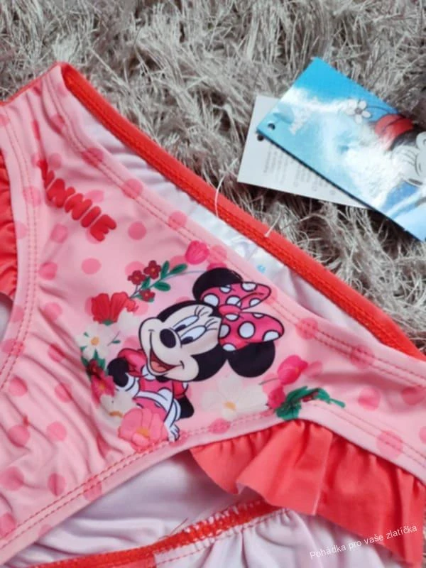 Dívčí plavky MINNIE MOUSE (98-128)