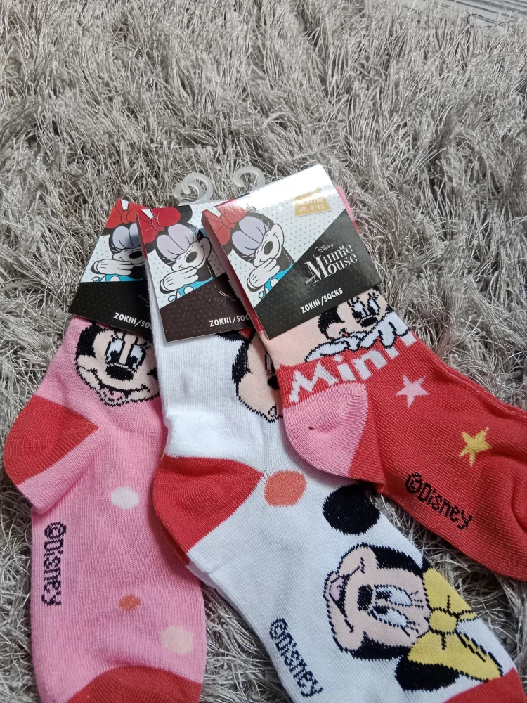 Dívčí ponožky MINNIE MOUSE 3pack