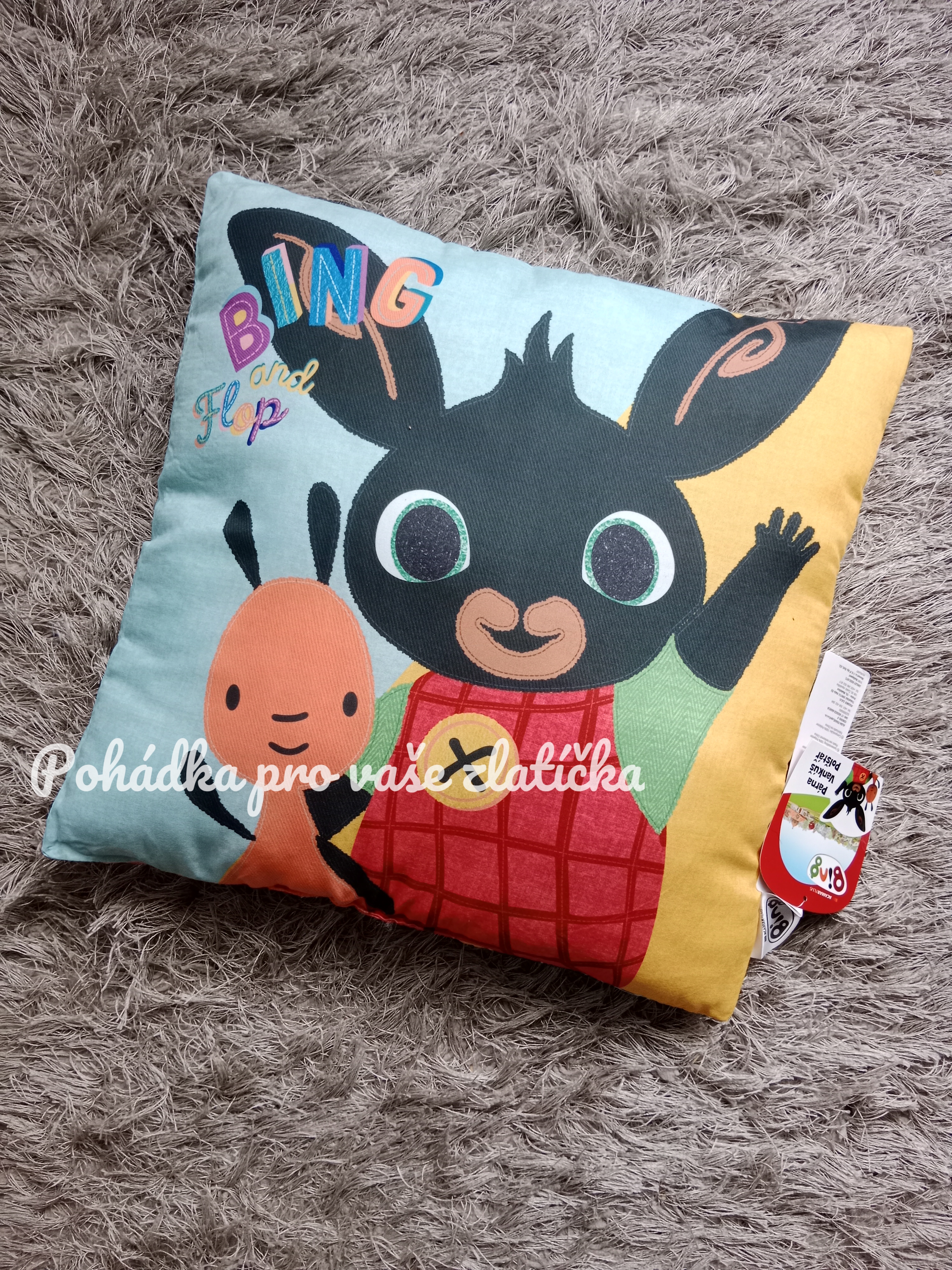 Oboustranný polštářek BING