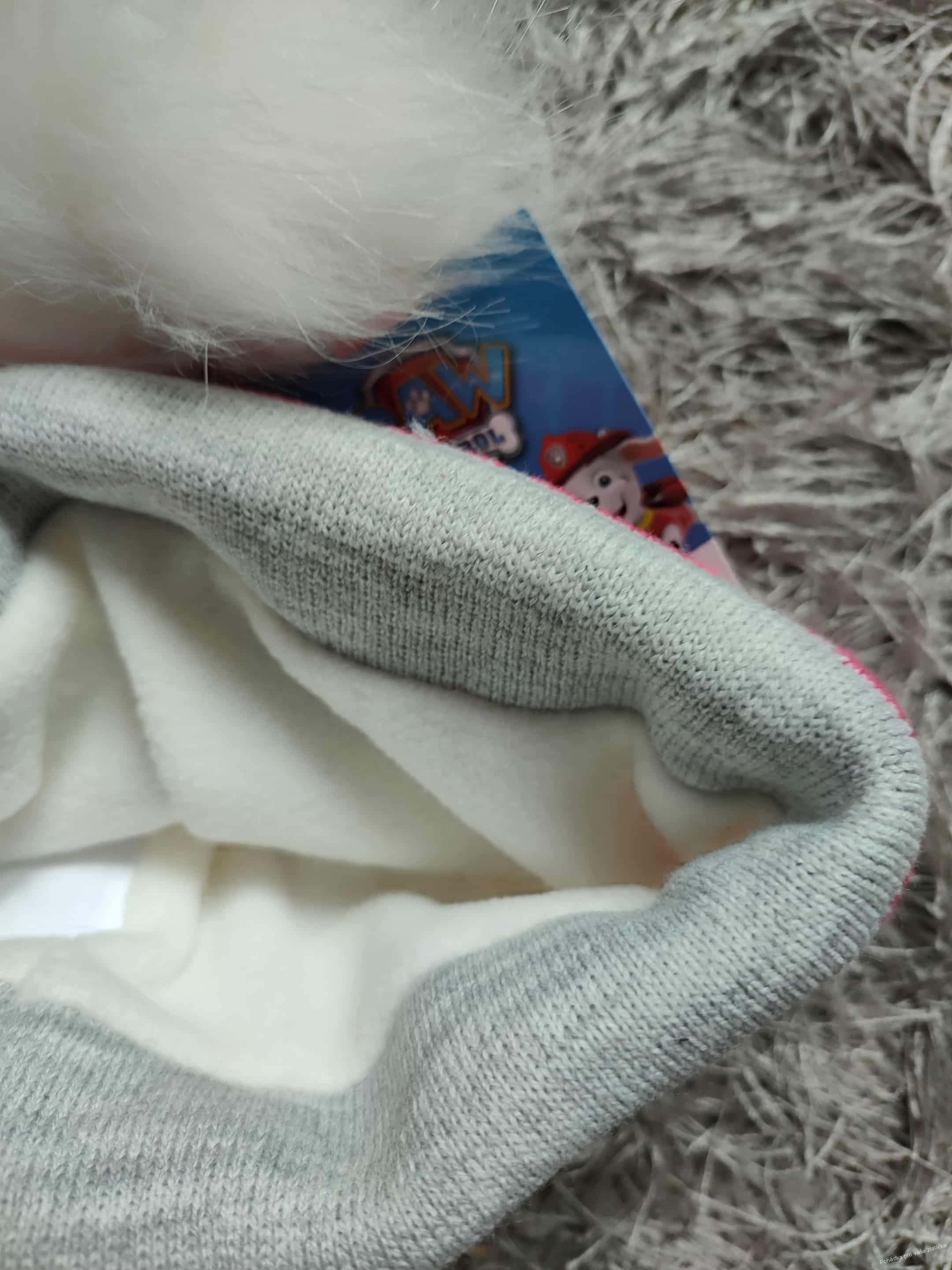 Zimní set čepice+ rukavice PAW PATROL 