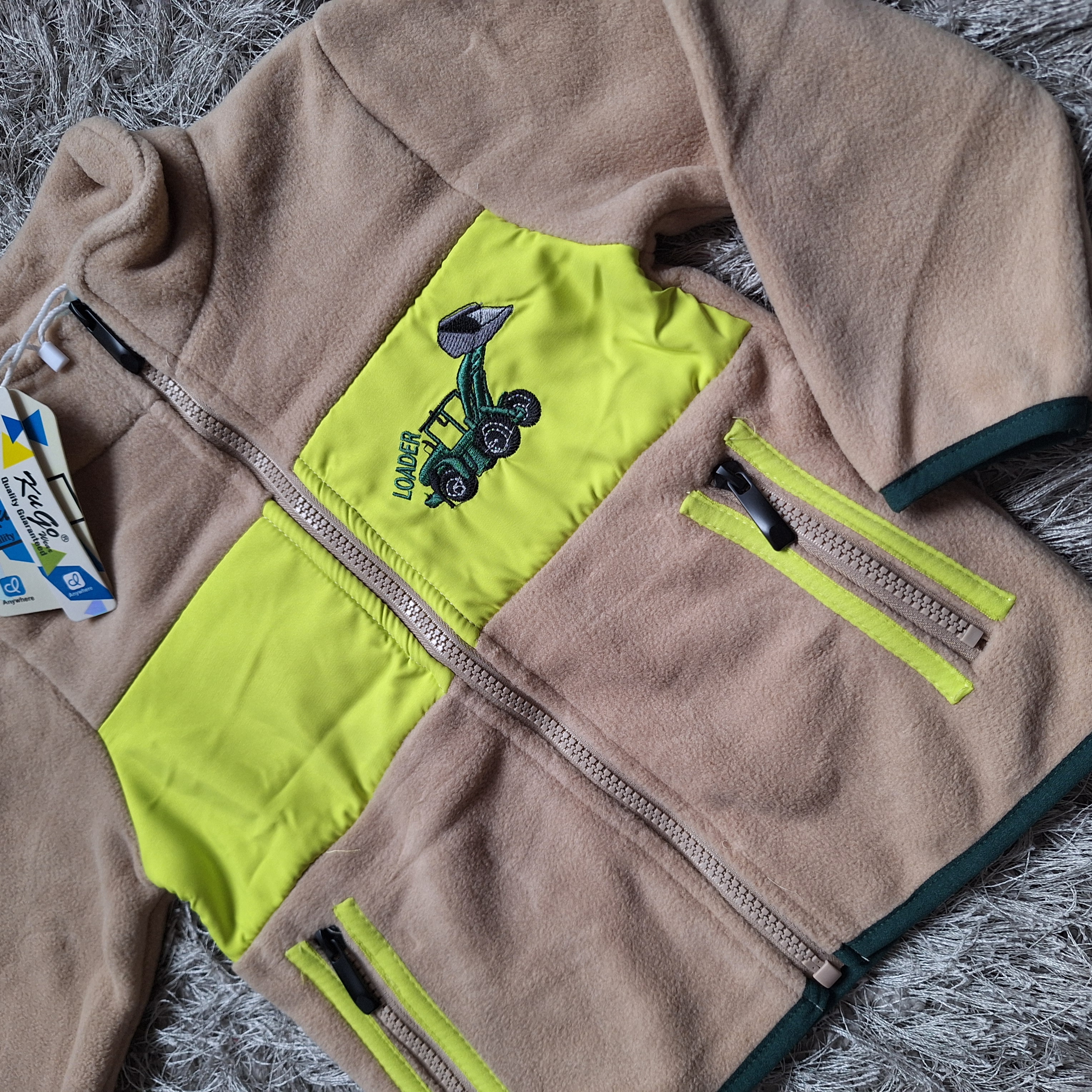 Chlapecká fleecová mikina KUGO (98,128)