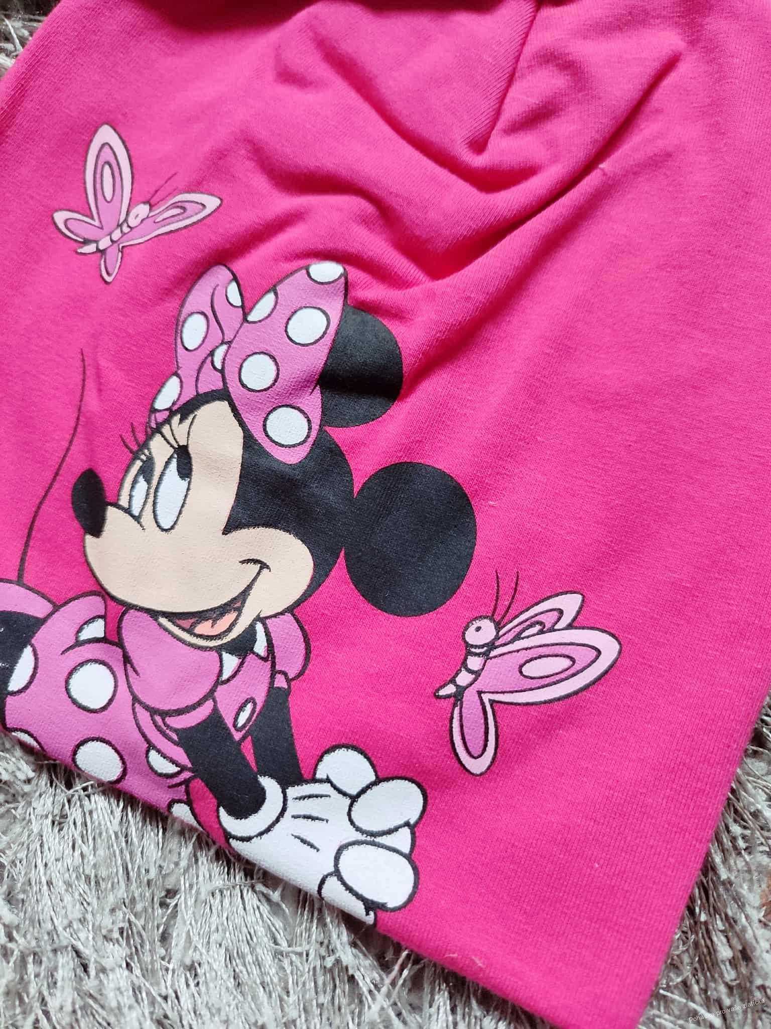 Dívčí bavlněná čepice MINNIE MOUSE