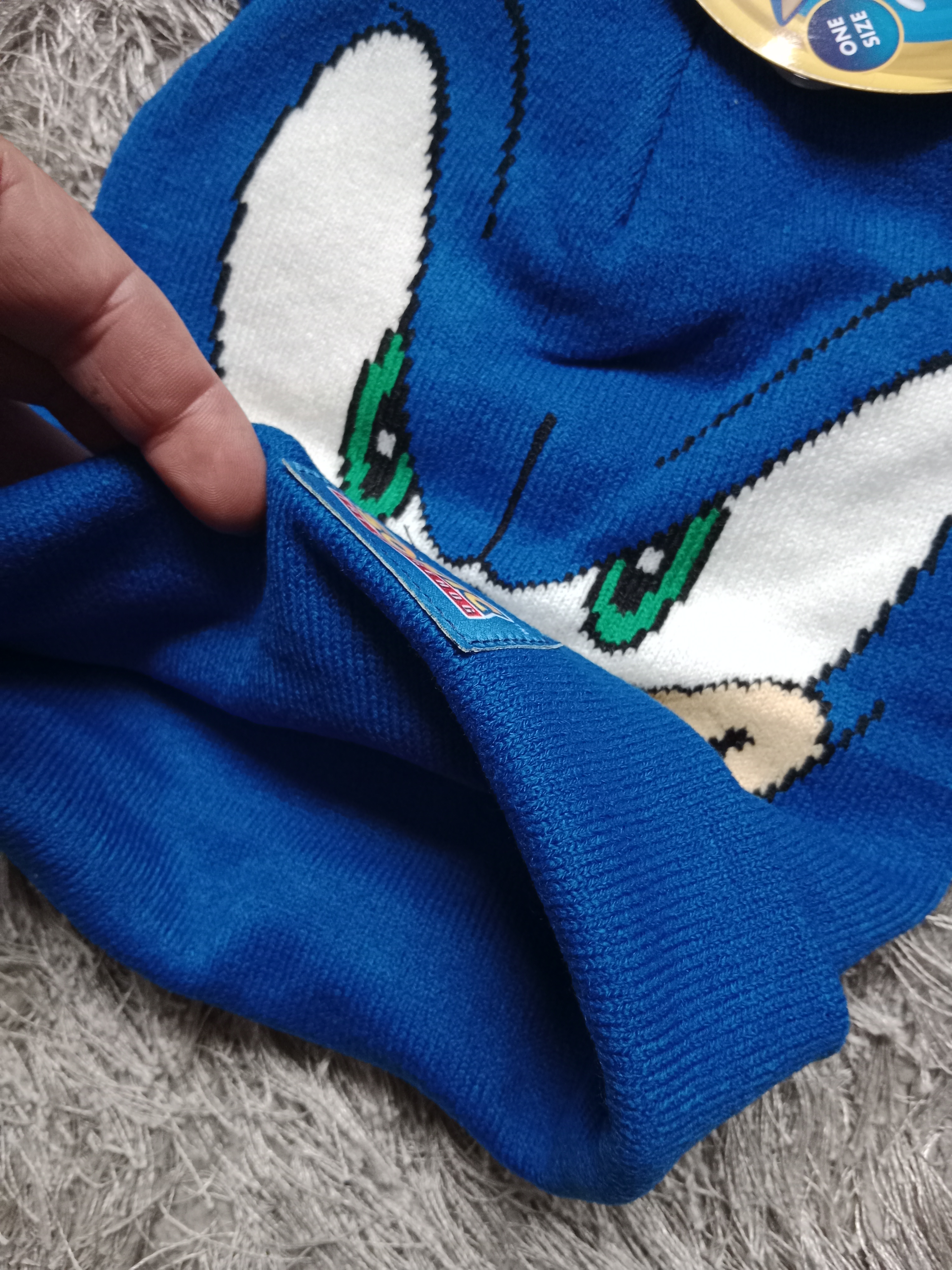 Zimní čepice s oušky Sonic