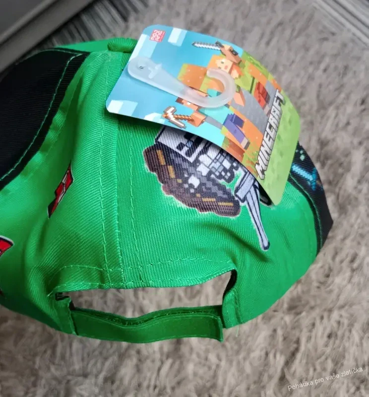 Chlapecká kšiltovka MINECRAFT 