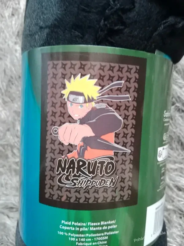 Fleecová deka NARUTO 