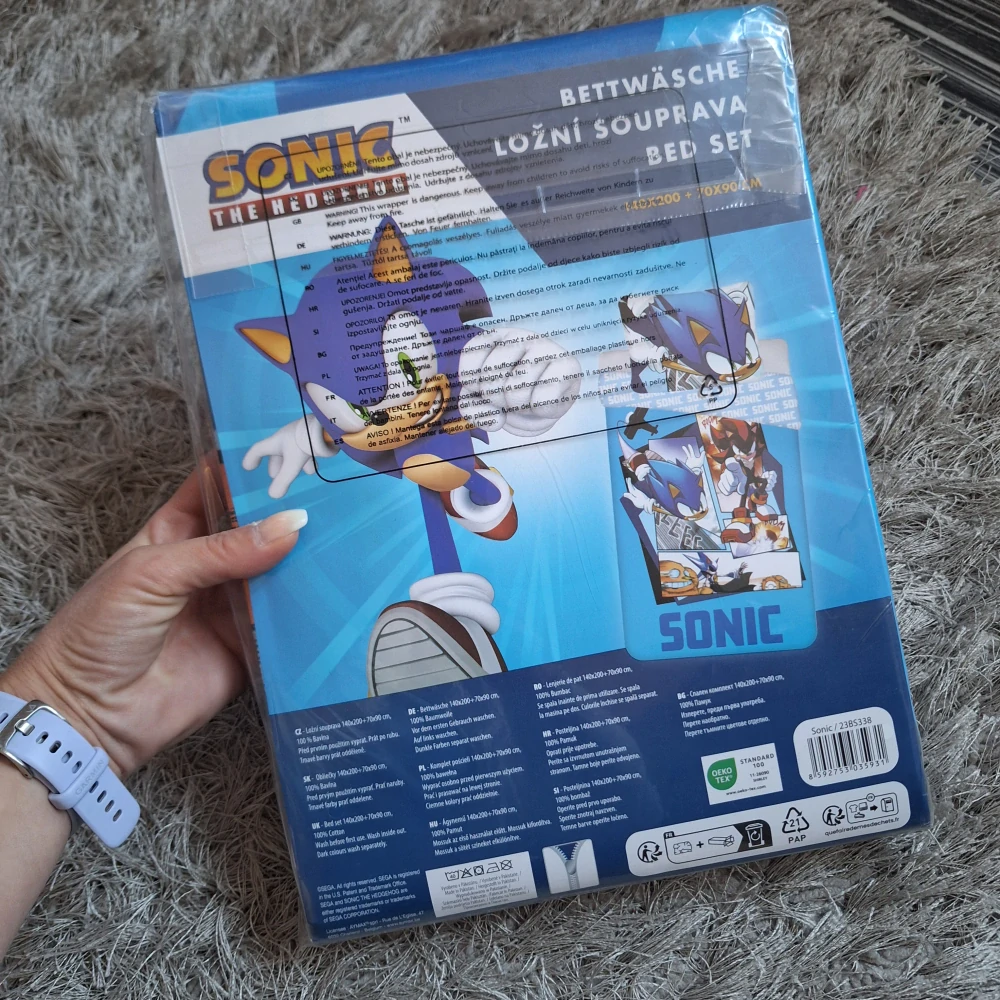 Oboustranné povlečení SONIC