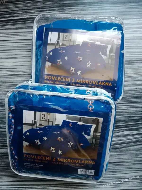 Hřejivé povlečení z mikroplyše  