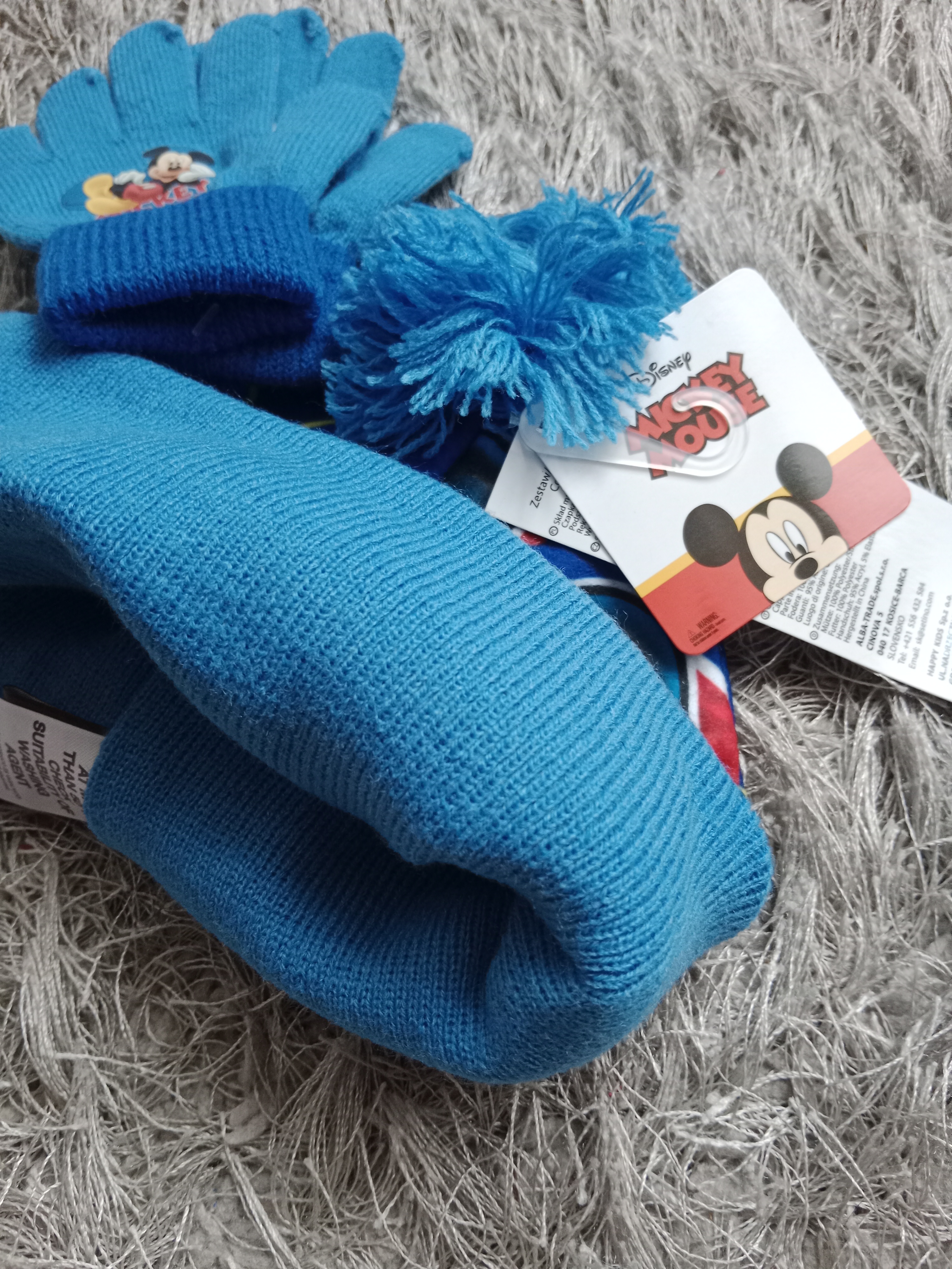 Chlapecký zimní set MICKEY MOUSE