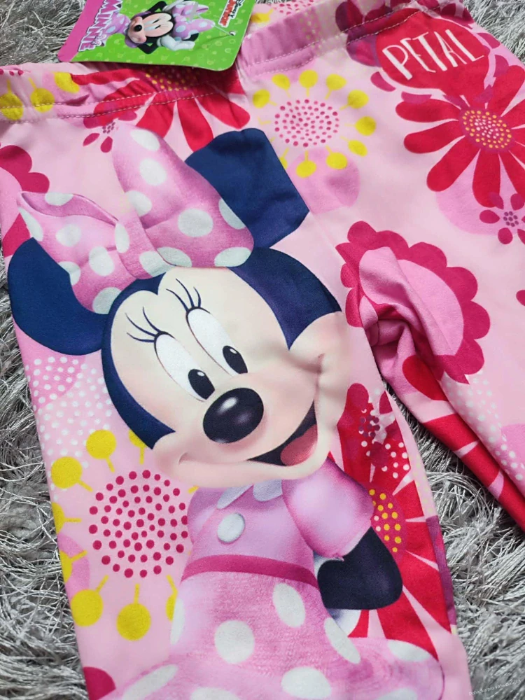 Dívčí legíny MINNIE MOUSE lehce zateplené (98,104)