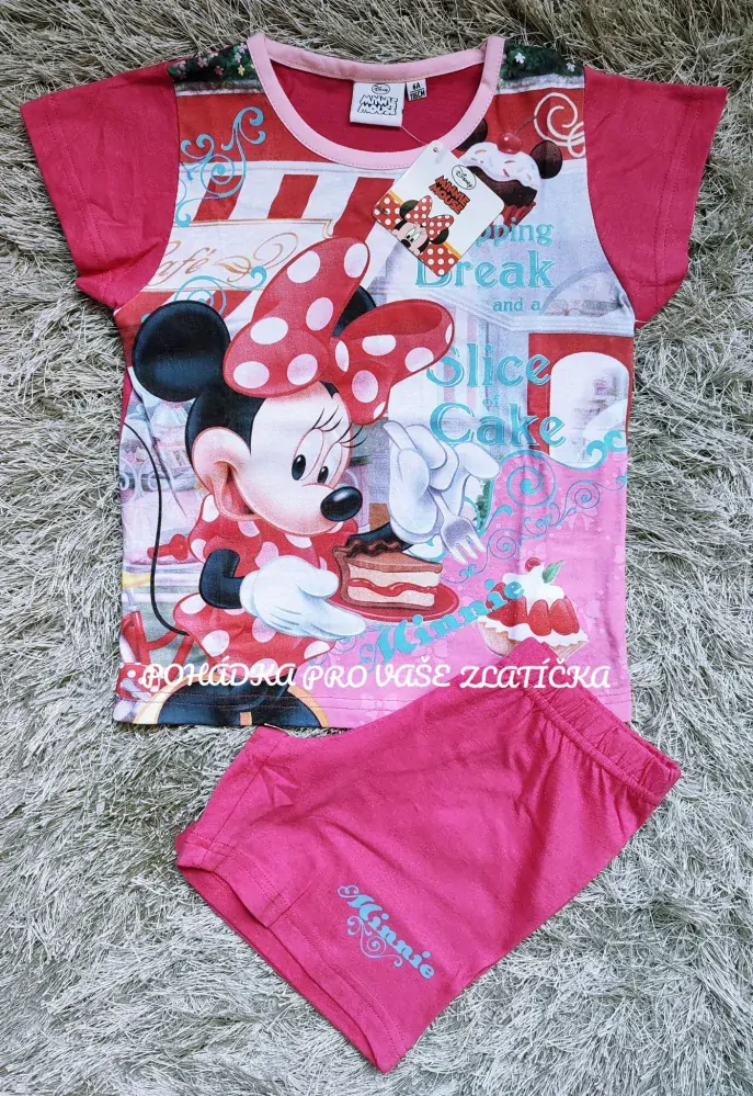 Dívčí letní komplet MINNIE MOUSE (116,128)