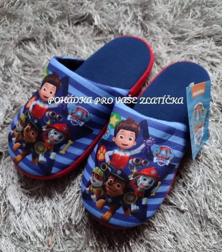 Chlapecké bačkory/pantofle PAW PATROL