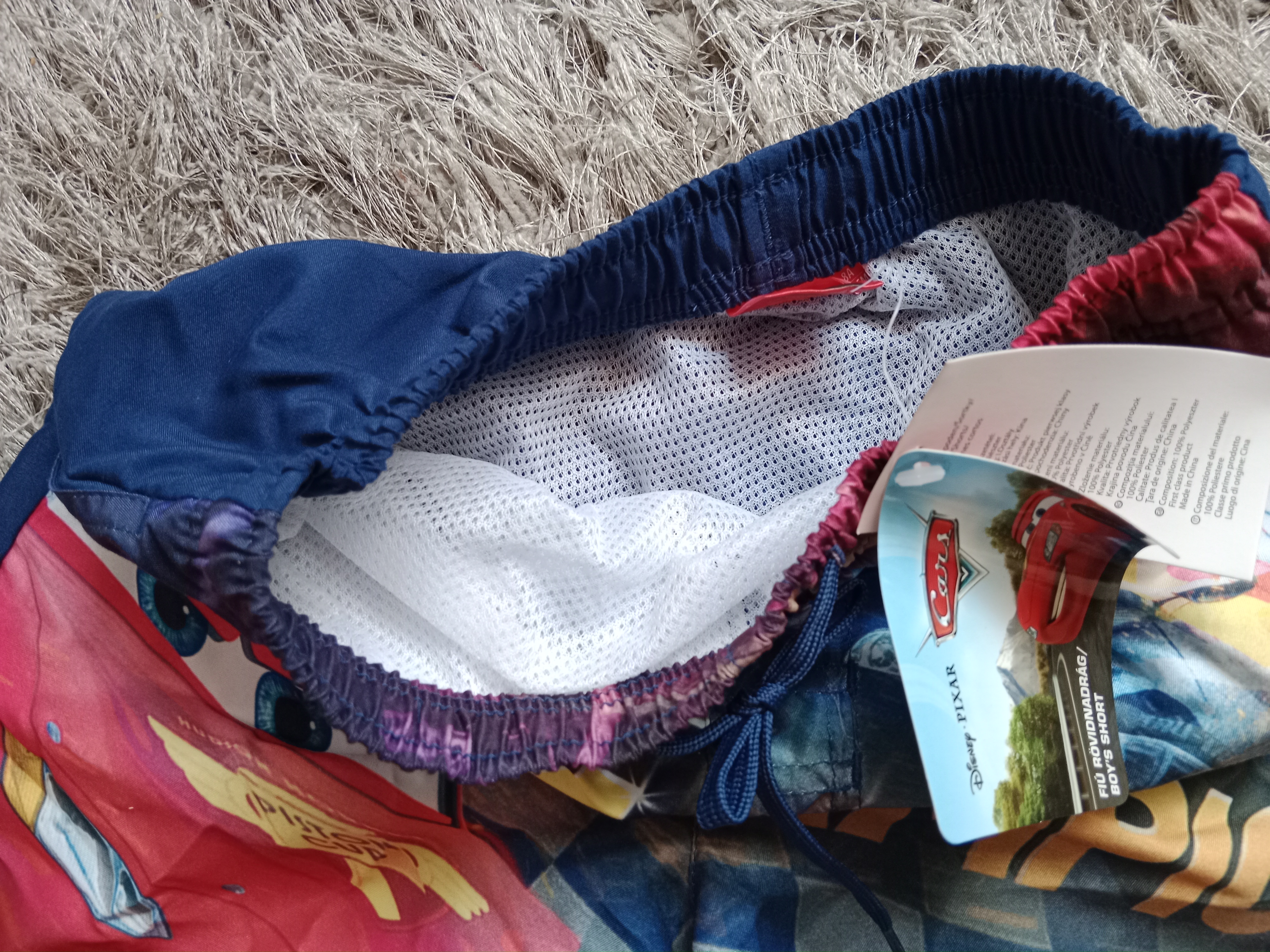 Chlapecké koupací kraťasy CARS