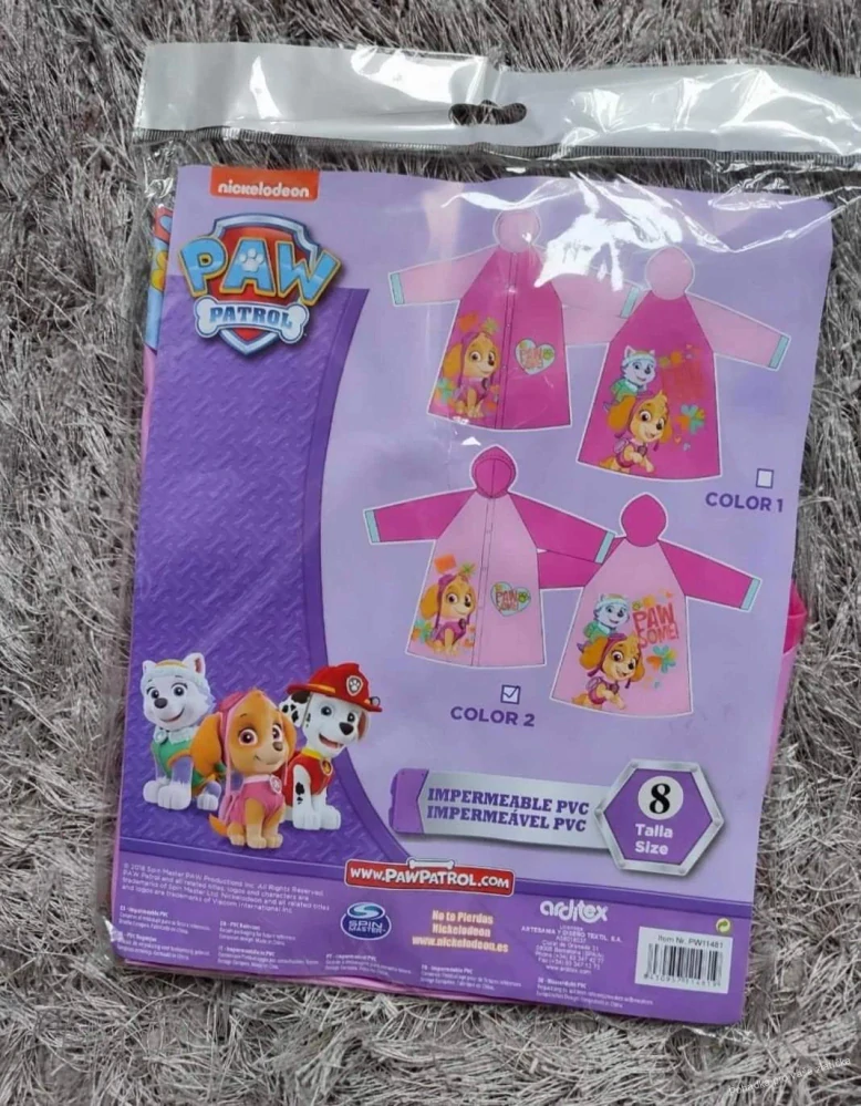Dívčí pláštěnka PAW PATROL