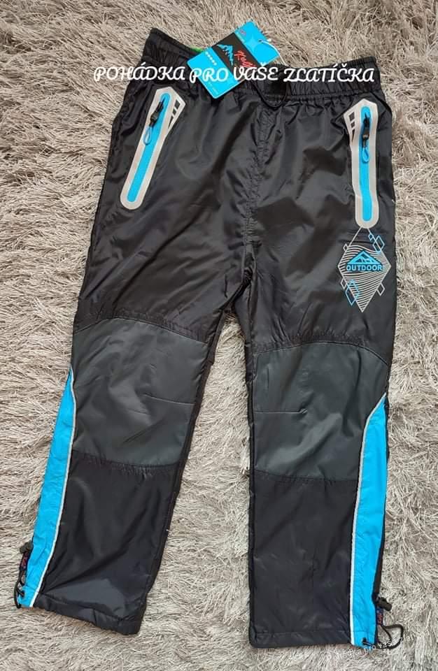 Chlapecké šusťákové kalhoty KUGO (122-134)