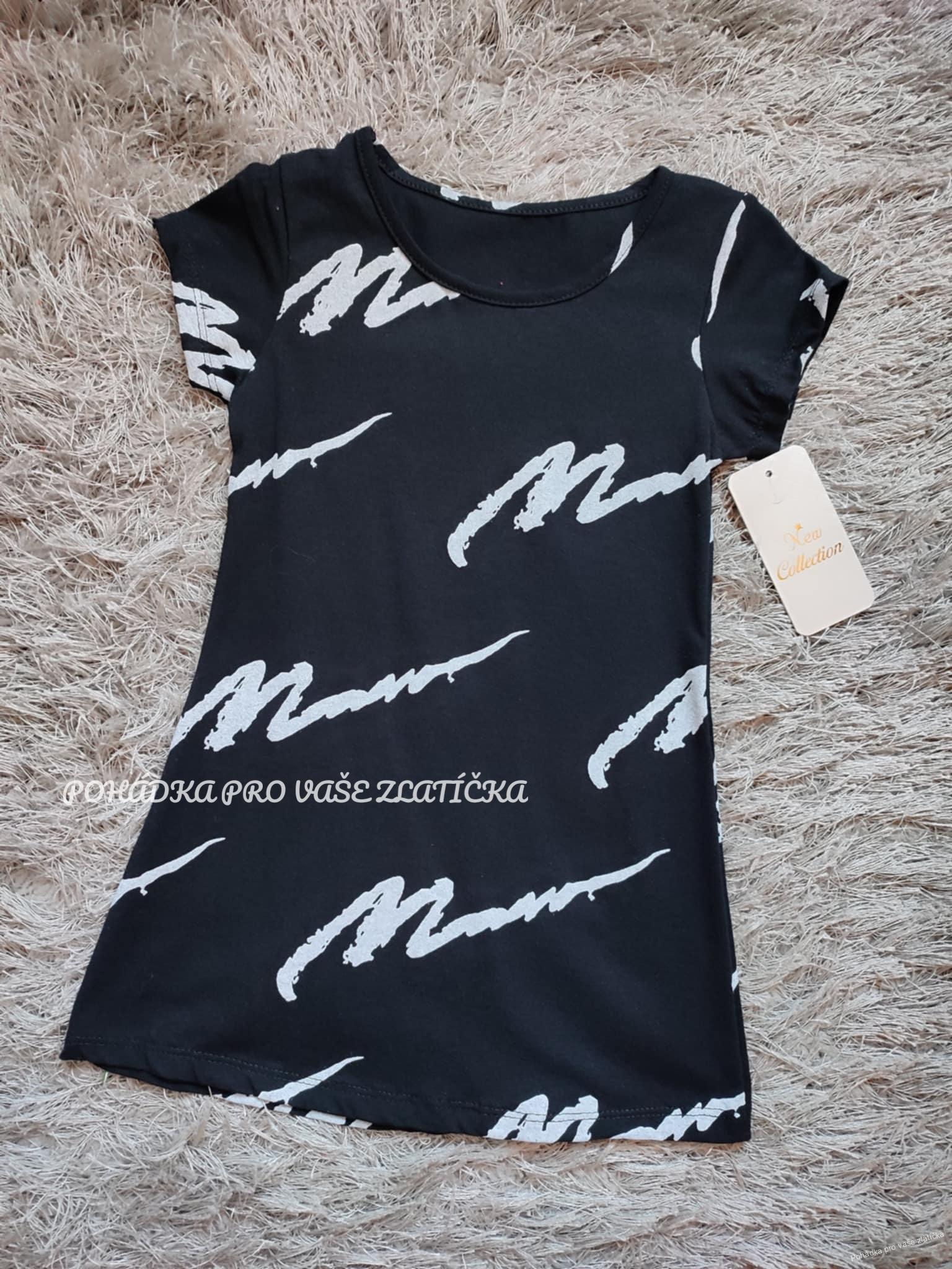 Dívčí bavlněná tunika/šaty