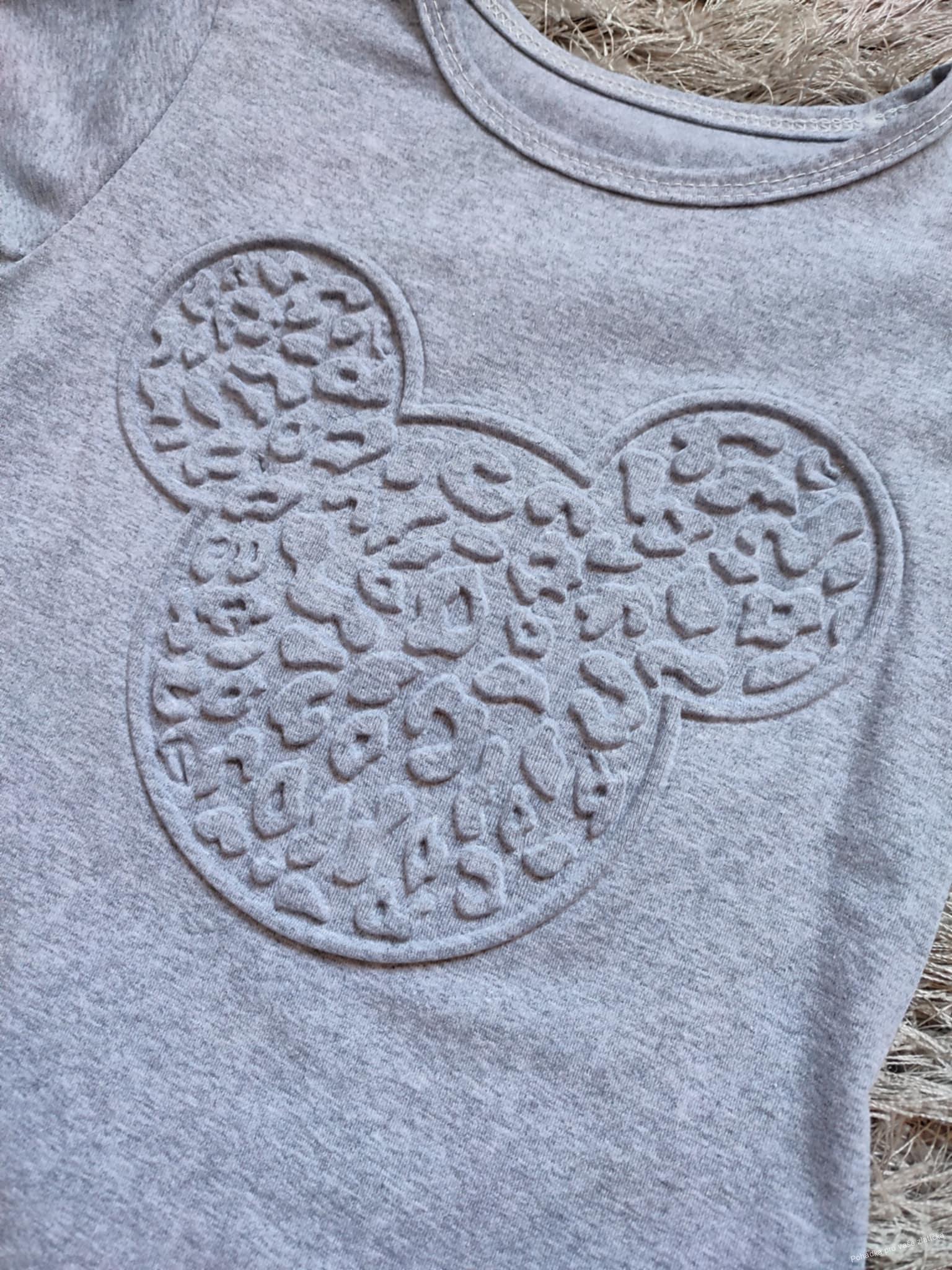 Dívčí 3D šaty s kapsami (116)