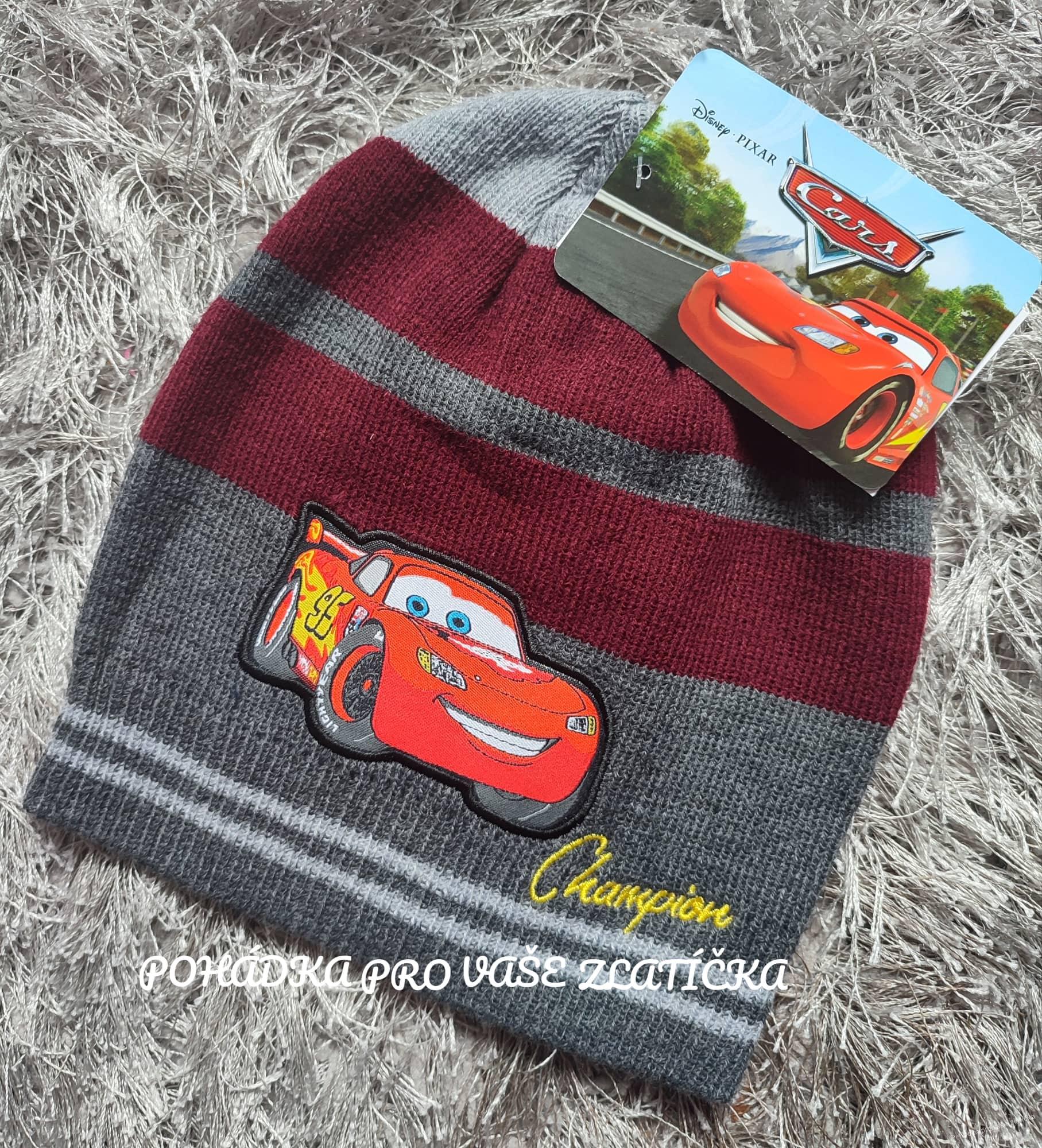Chlapecká zimní čepice CARS