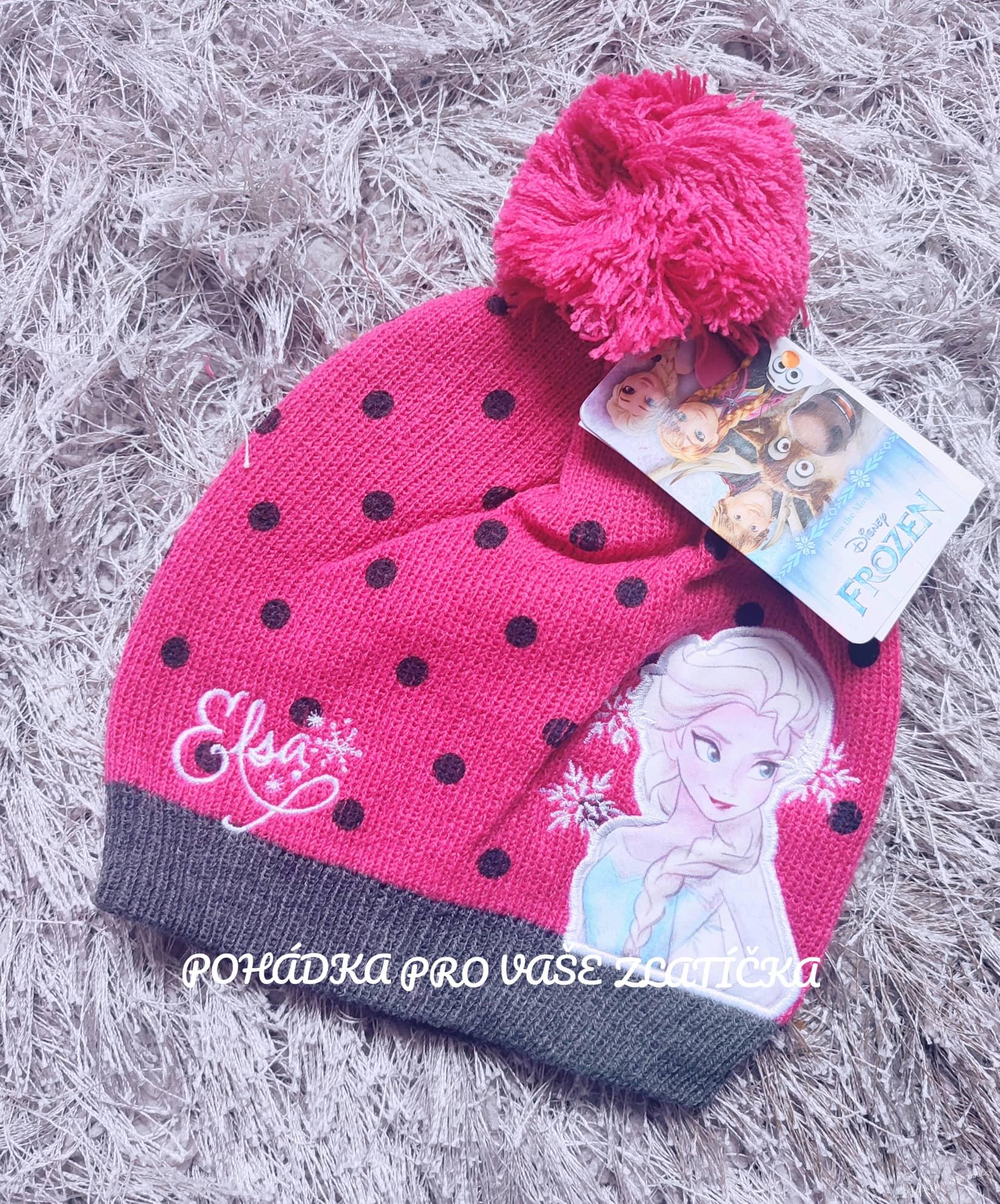 Dívčí zimní čepice FROZEN