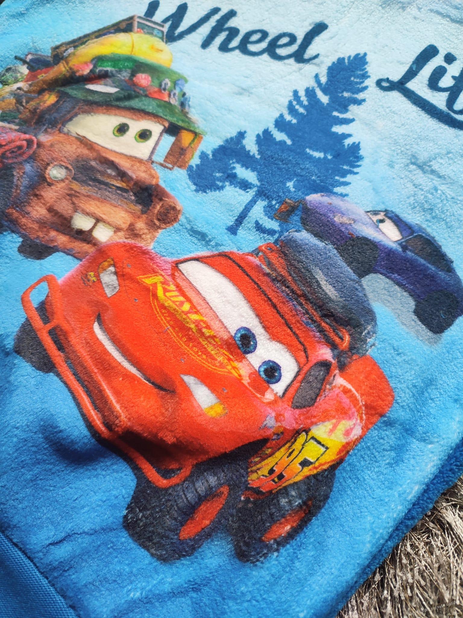 Chlapecká fleecová mikina CARS