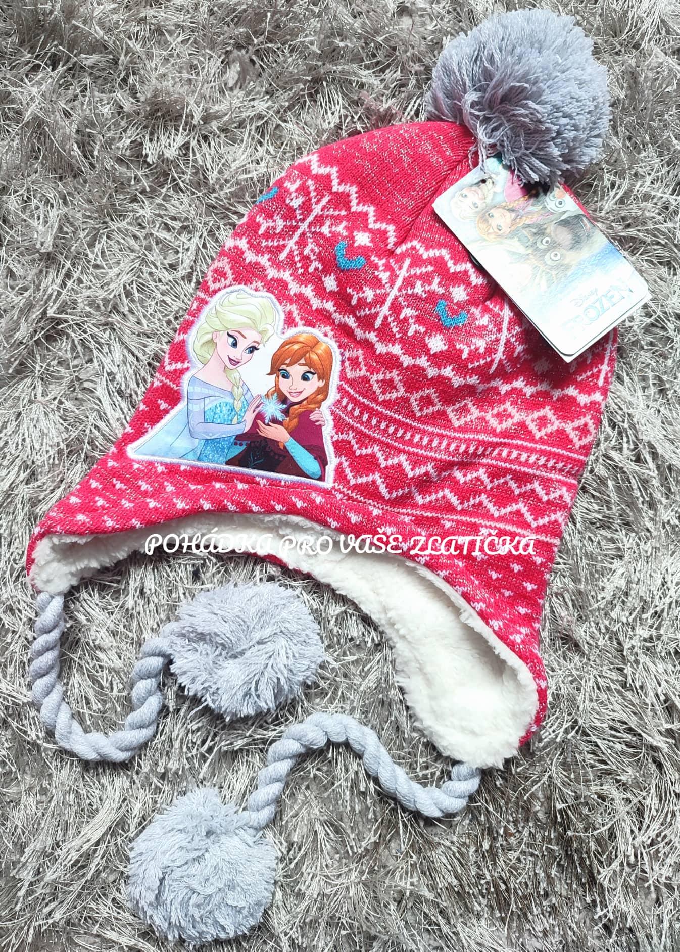 Dívčí zimní čepice FROZEN