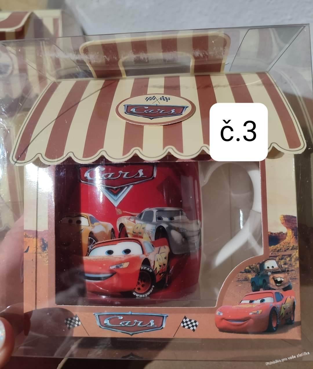 Porcelánový hrnek CARS