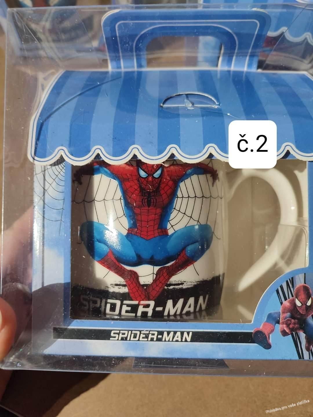 Porcelánový hrnek SPIDERMAN