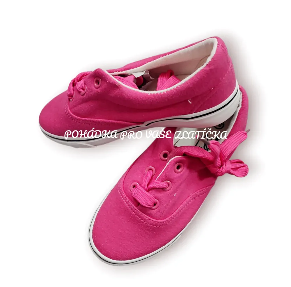 Dětské plátěné tenisky