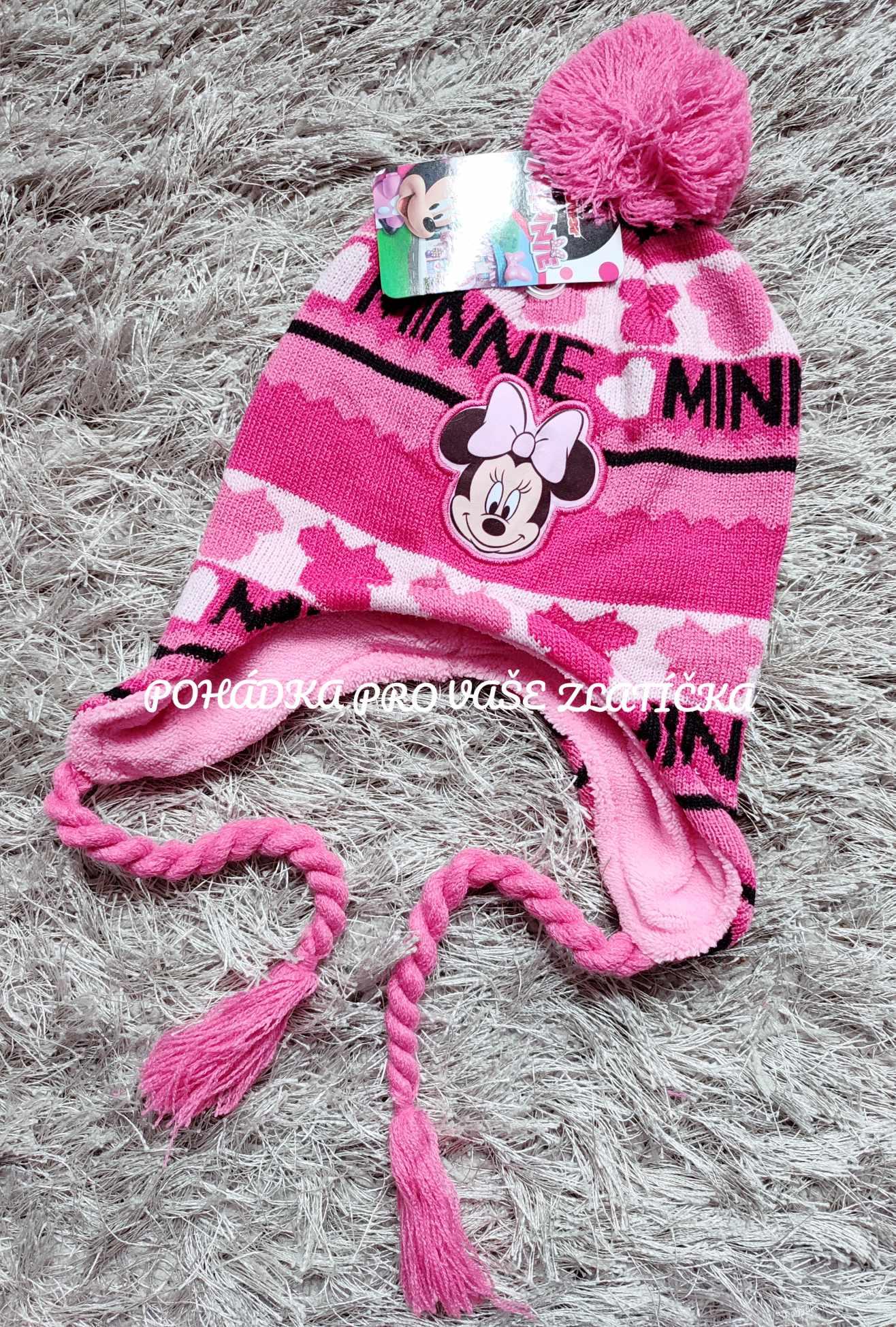 Zimní čepice MINNIE MOUSE