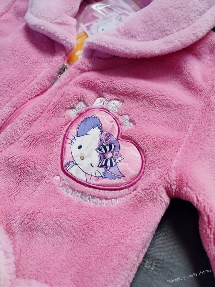 Fleecový župan KITTY