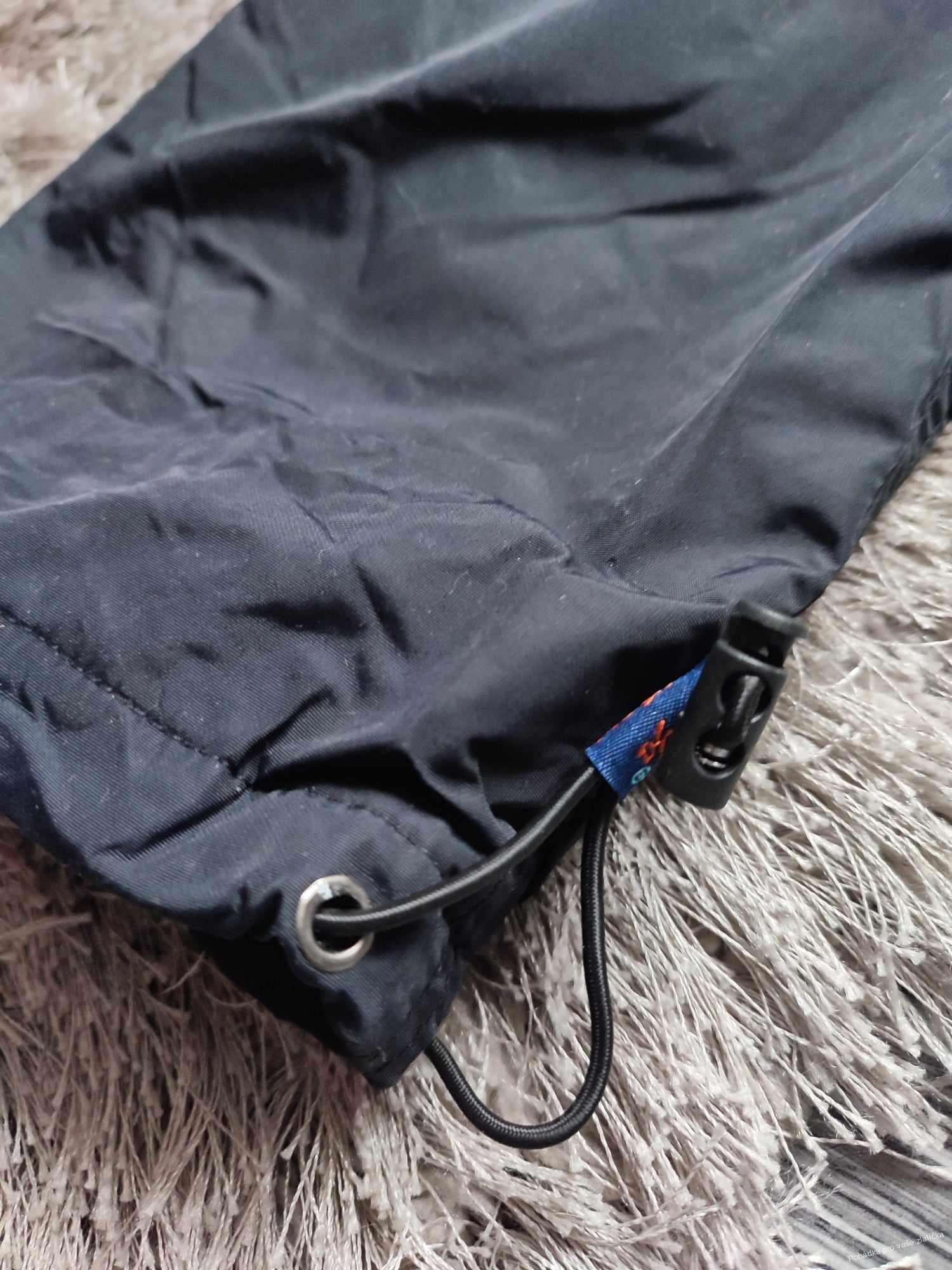 Dívčí šusťákové kalhoty KUGO zateplené (146,170)