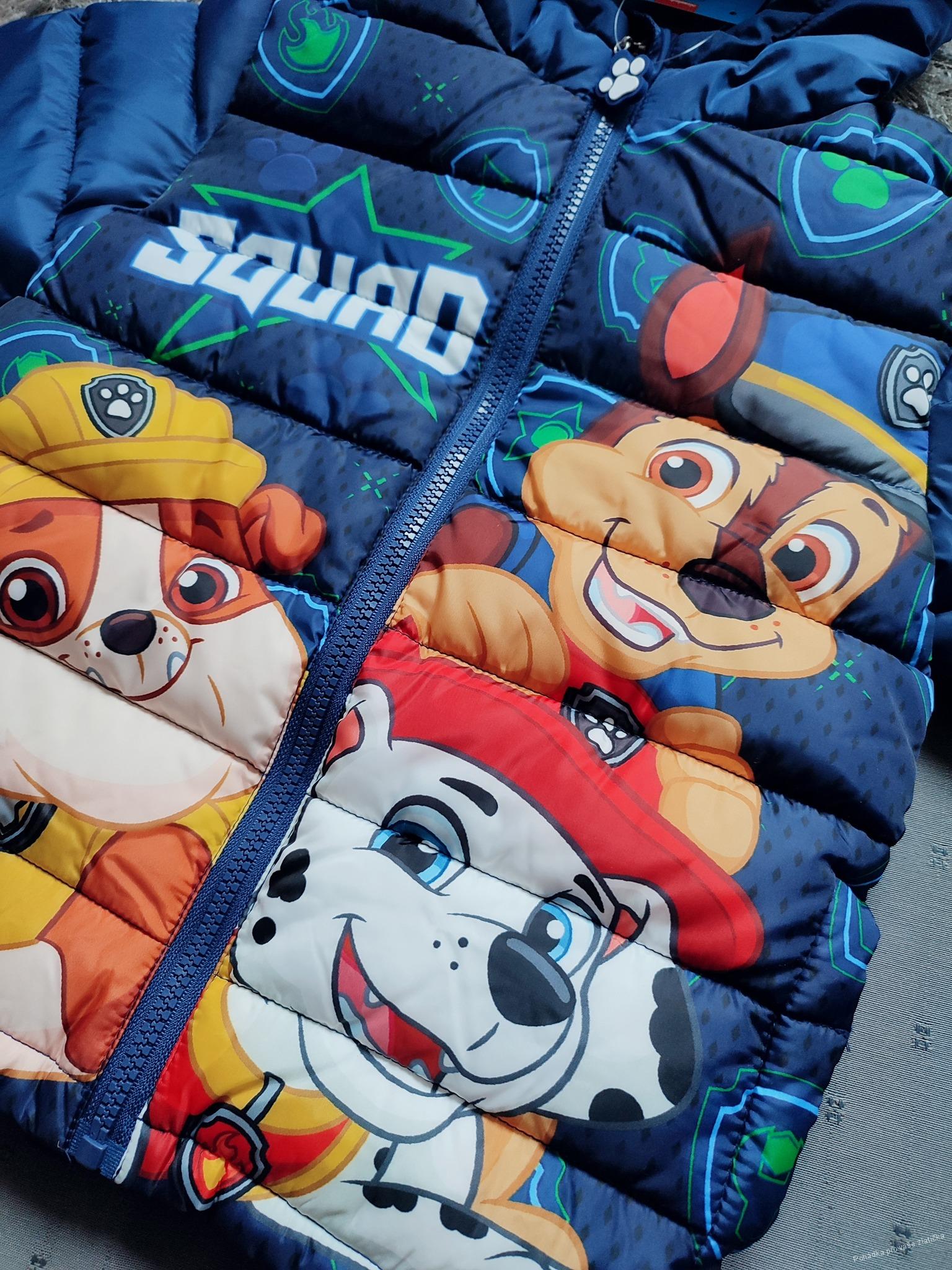 Chlapecká zimní bunda PAW PATROL