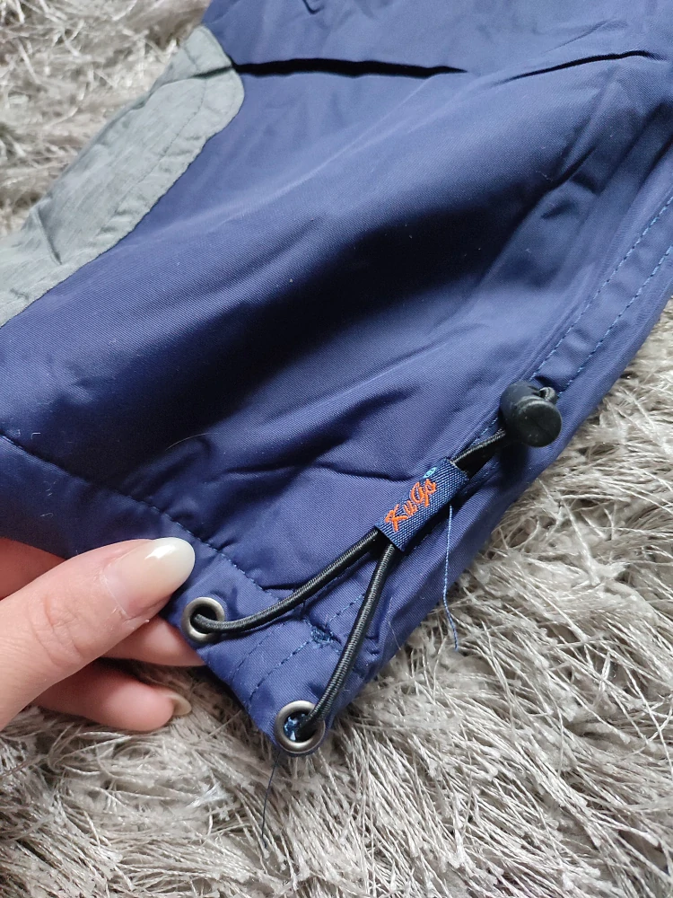 Dívčí šusťákové kalhoty KUGO zateplené