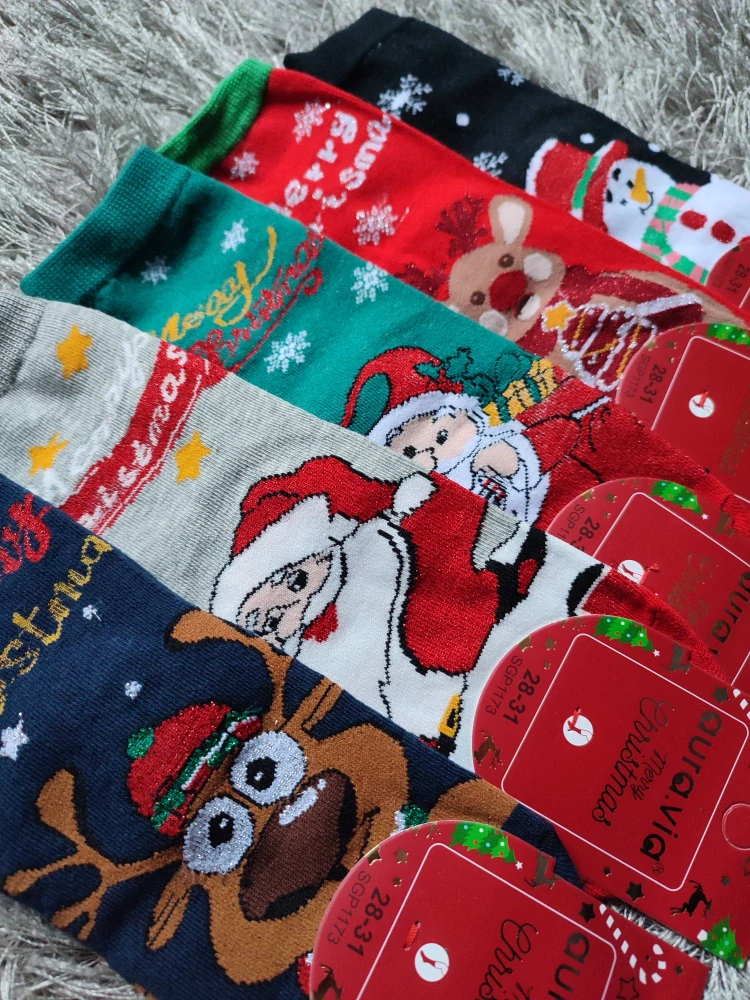 Dětské vánoční ponožky 5pack Aura.Via