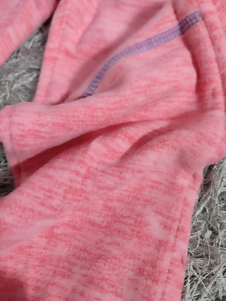 Dívčí teplé fleecové tepláky SEZON