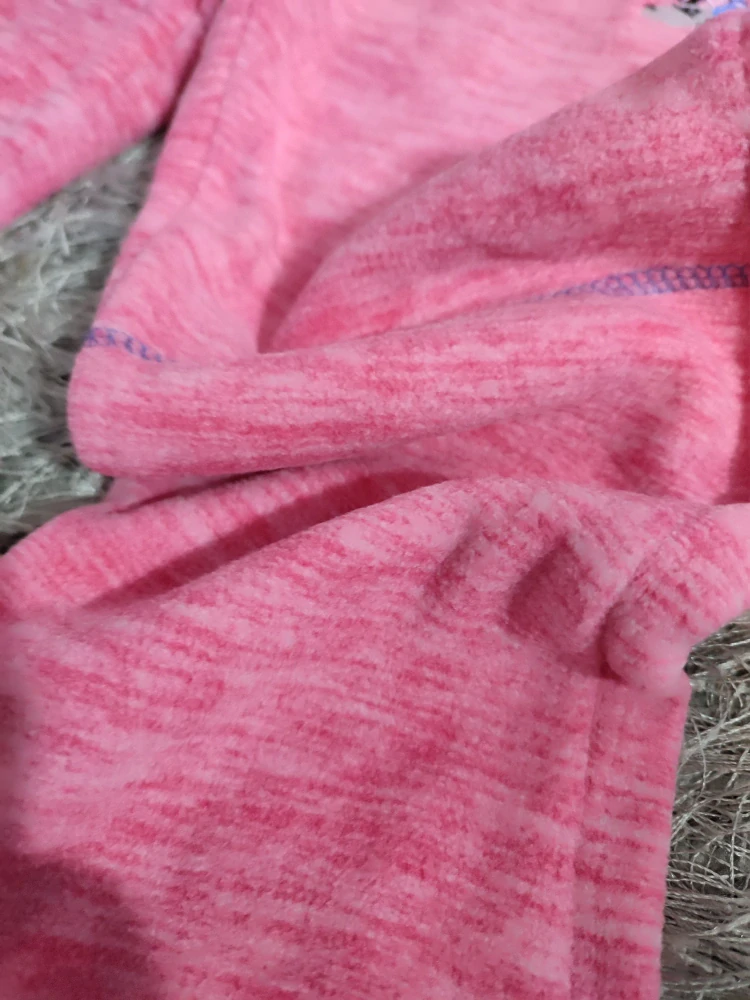 Dívčí teplé fleecové tepláky SEZON