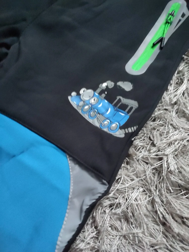 Chlapecké softshellové kalhoty KUGO zateplené