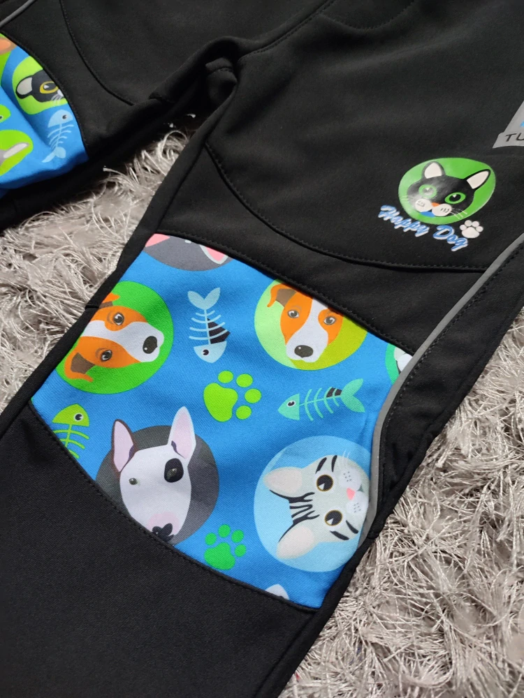 Chlapecké softshellové kalhoty KUGO zateplené (86,92)