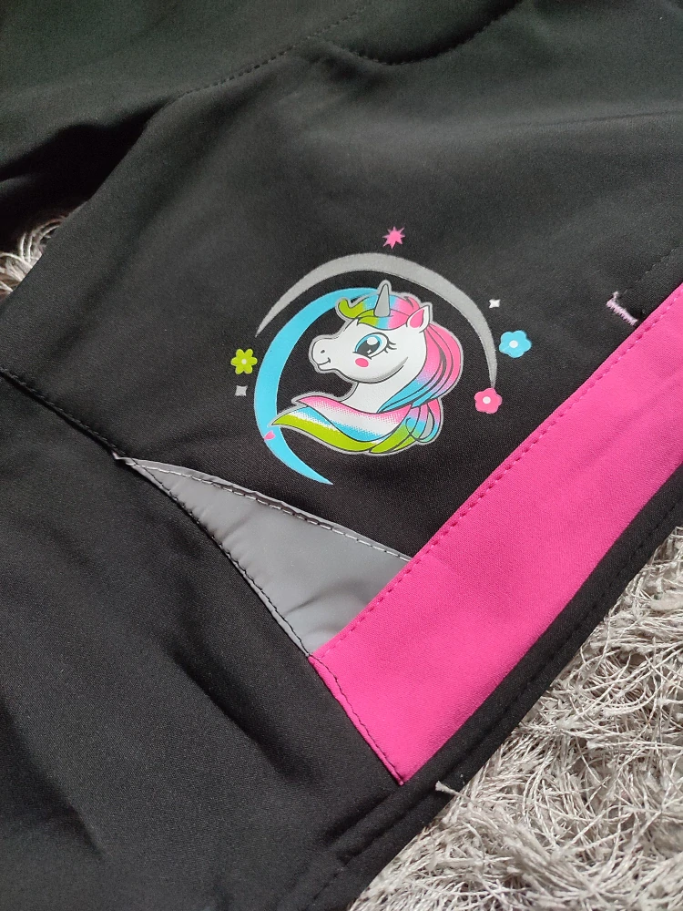 Dívčí softshellové kalhoty KUGO zateplené