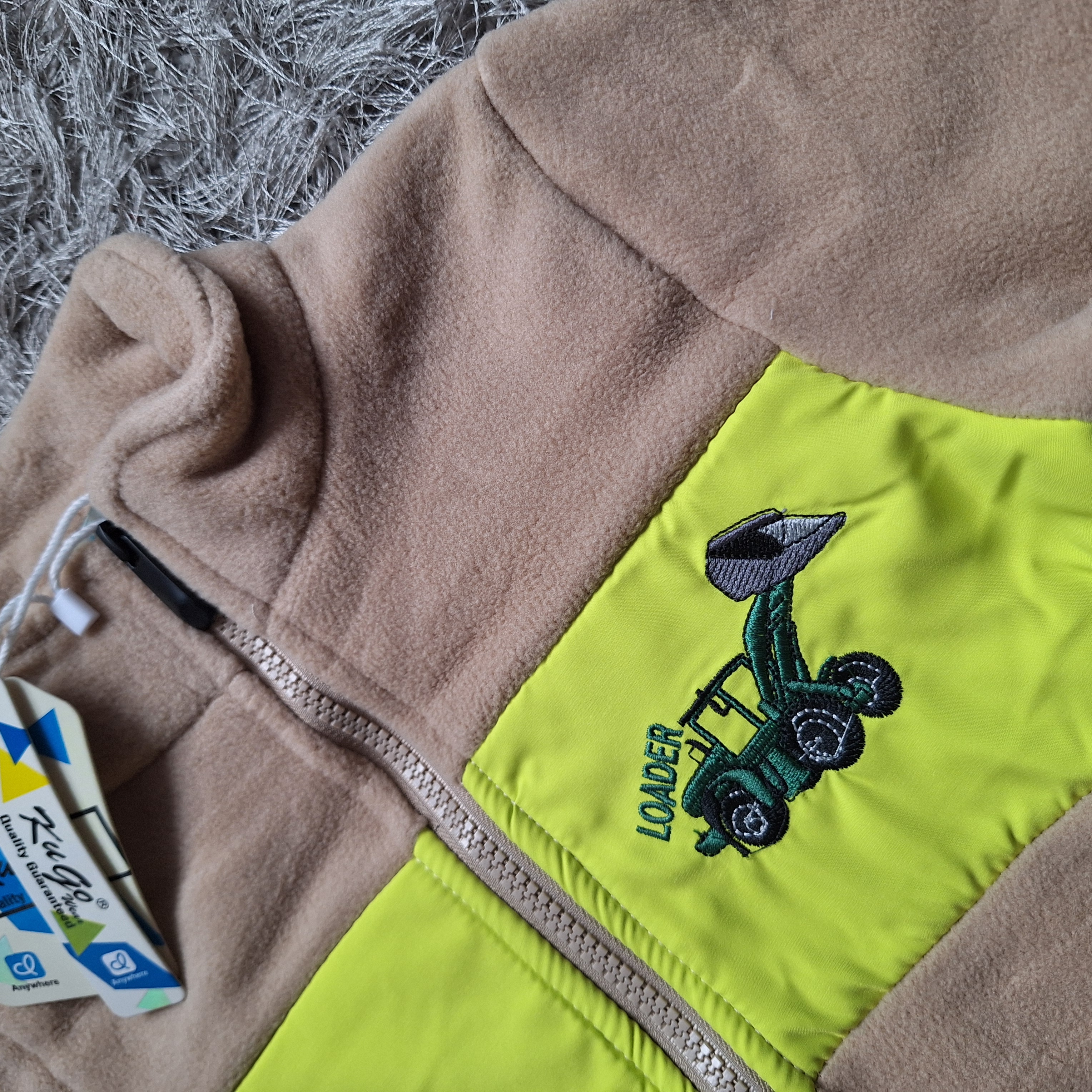 Chlapecká fleecová mikina KUGO (98,128)