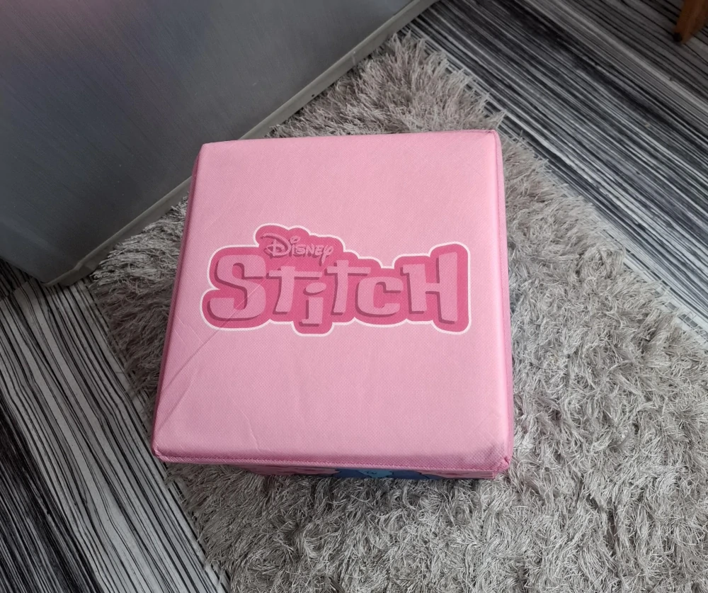 Skládací úložný box a taburet 2 v 1 Stitch