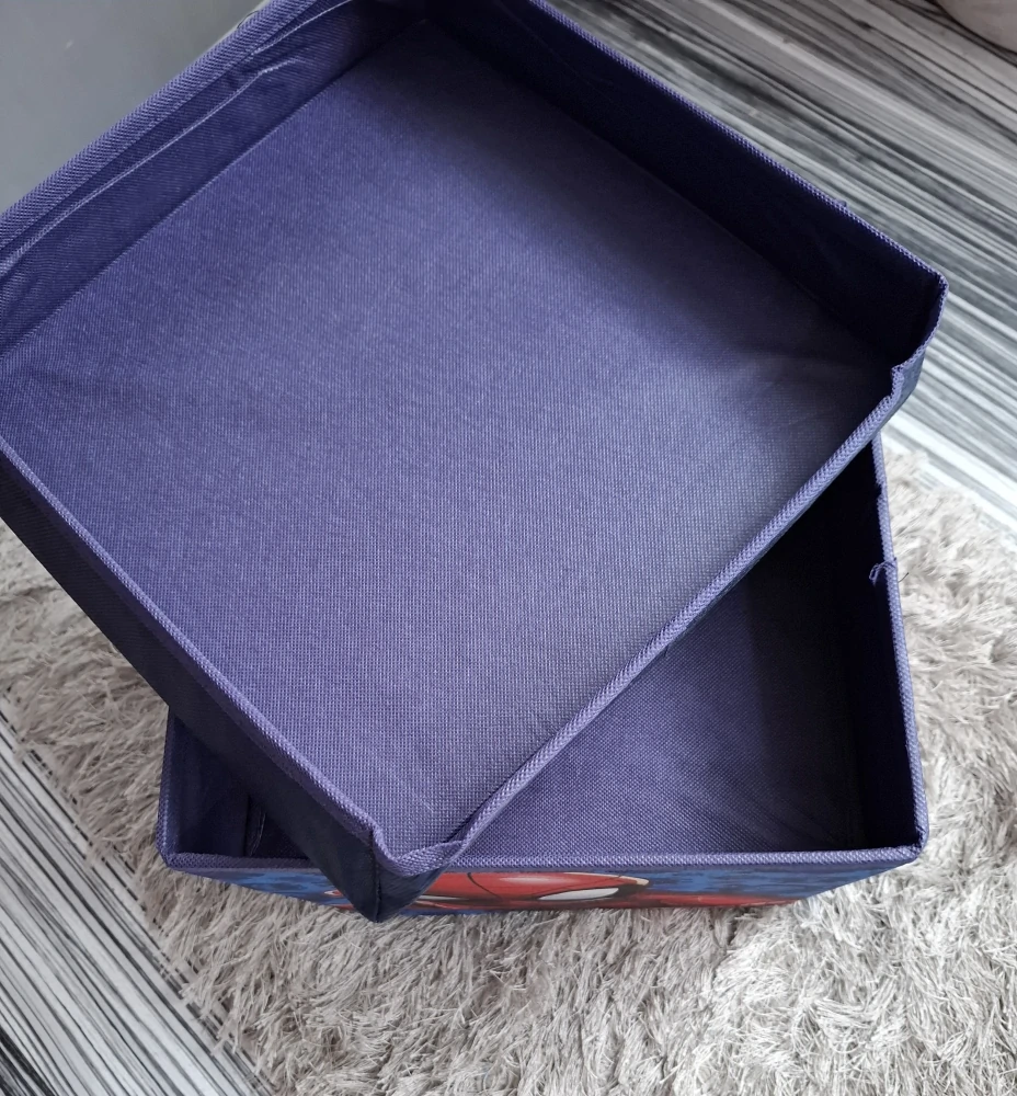 Skládací úložný box a taburet 2 v 1 Spiderman